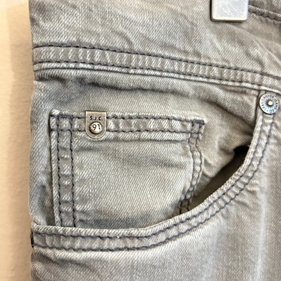 Silver Jeans Eddie Relaxed Fit Tapered Leg Jeans - Gray 34x34 - Picture 8 of 16